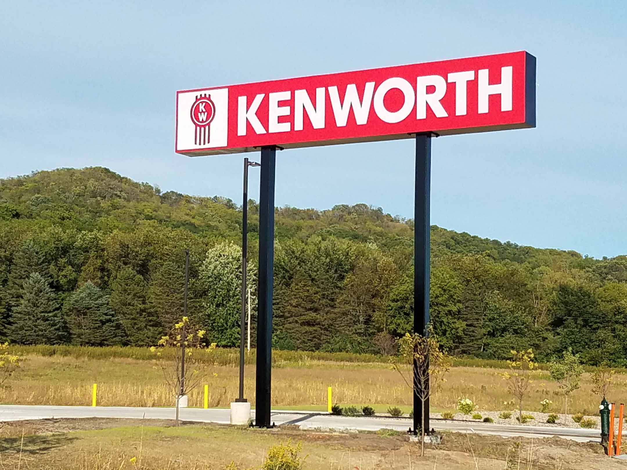 Wisconsin Kenworth Sign Project La Crosse Sign Group